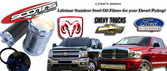 Oil Filters for your Diesel Pickup Truck Oil Filters for your Diesel Pickup Truck