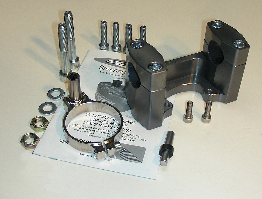 SUB Mount / Mount Kit Only / when using stock triple clamps