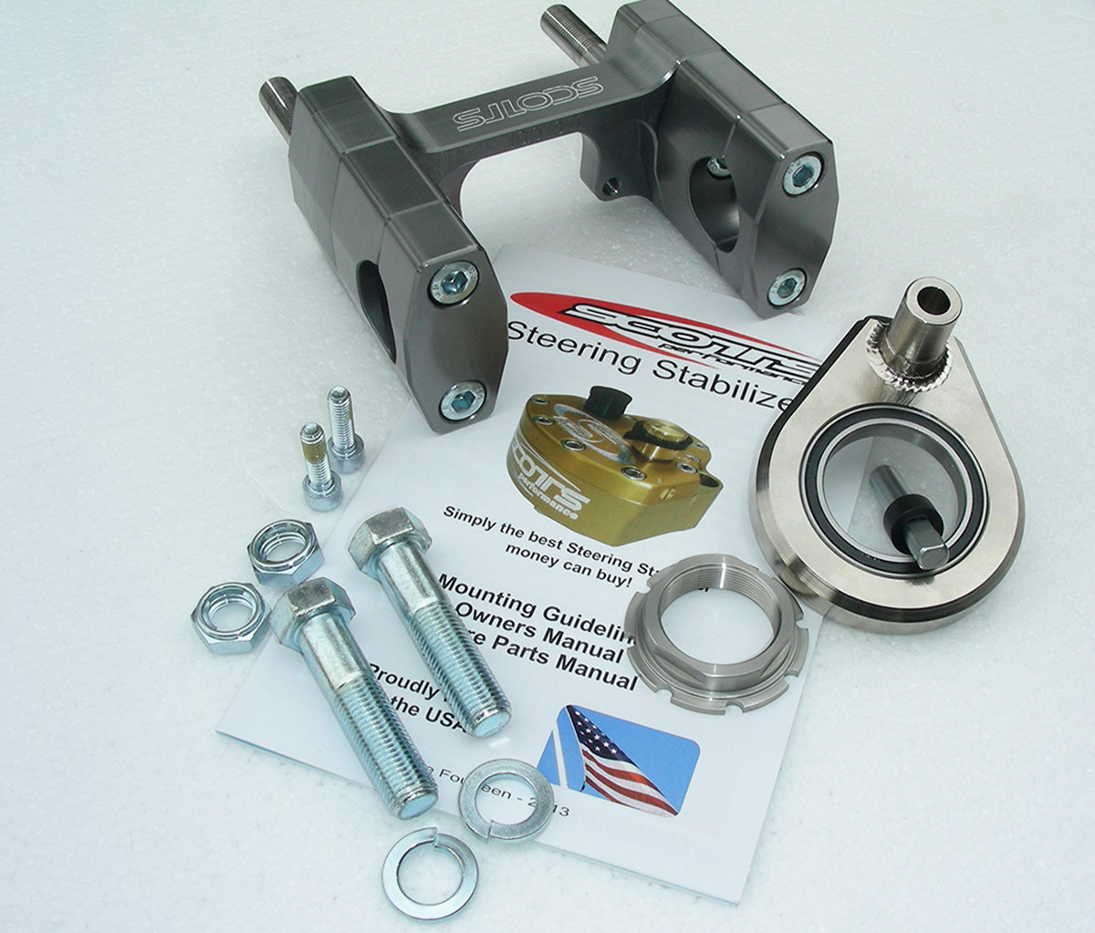 SUB Mount / Mount Kit Only / when using stock triple clamps