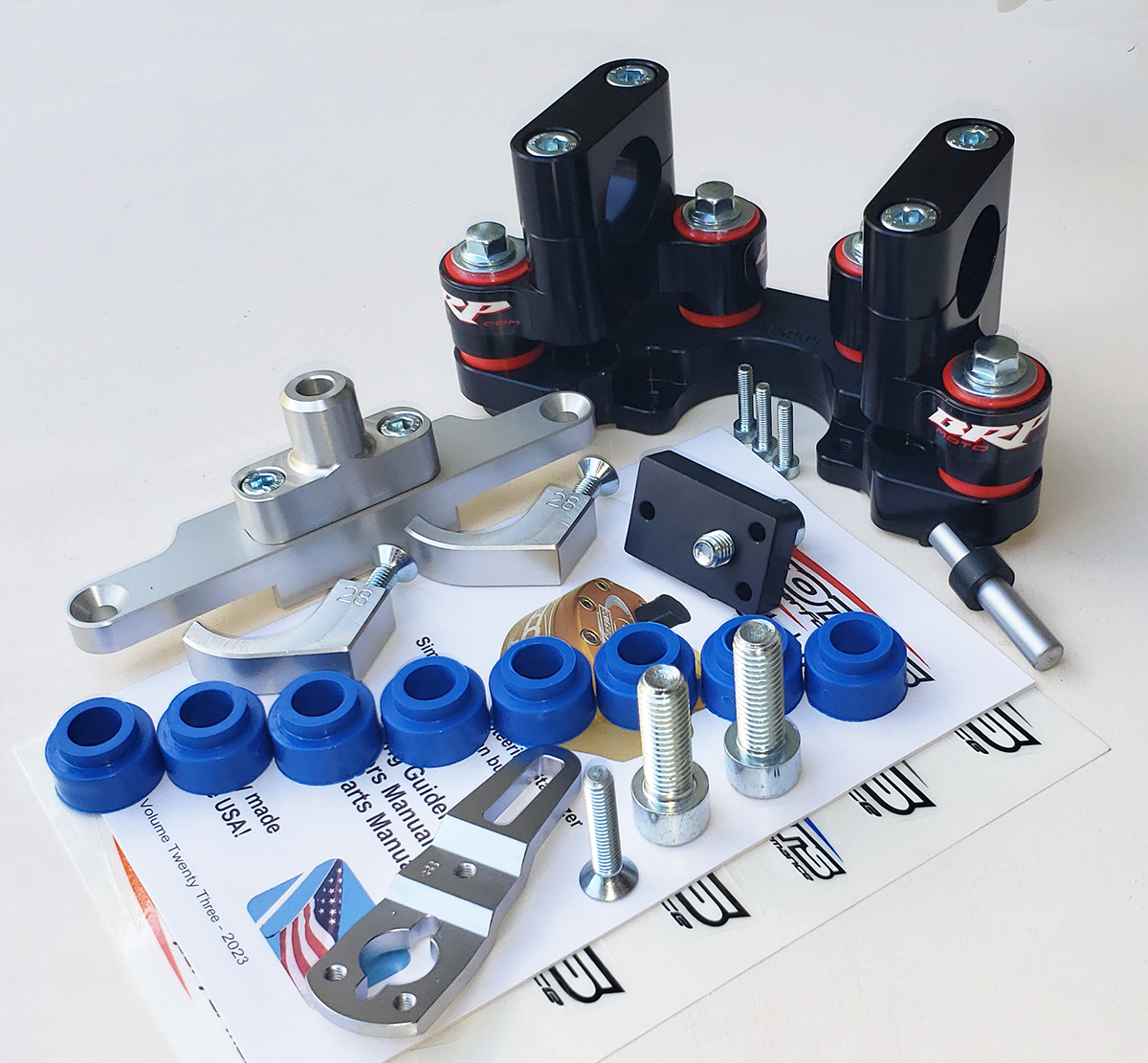 SUB Mount / Mount Kit Only / rubber type / using stock triple clamps