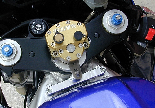 PROCNC Motorcycle CNC Aluminum Steering Damper Stabilizer with Mounting Bracket Fit For YAMAHA YZF R1 1998 1999 2000 2001 